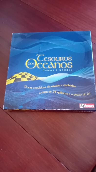 Xadrez e Damas tesouros dos Oceanos
