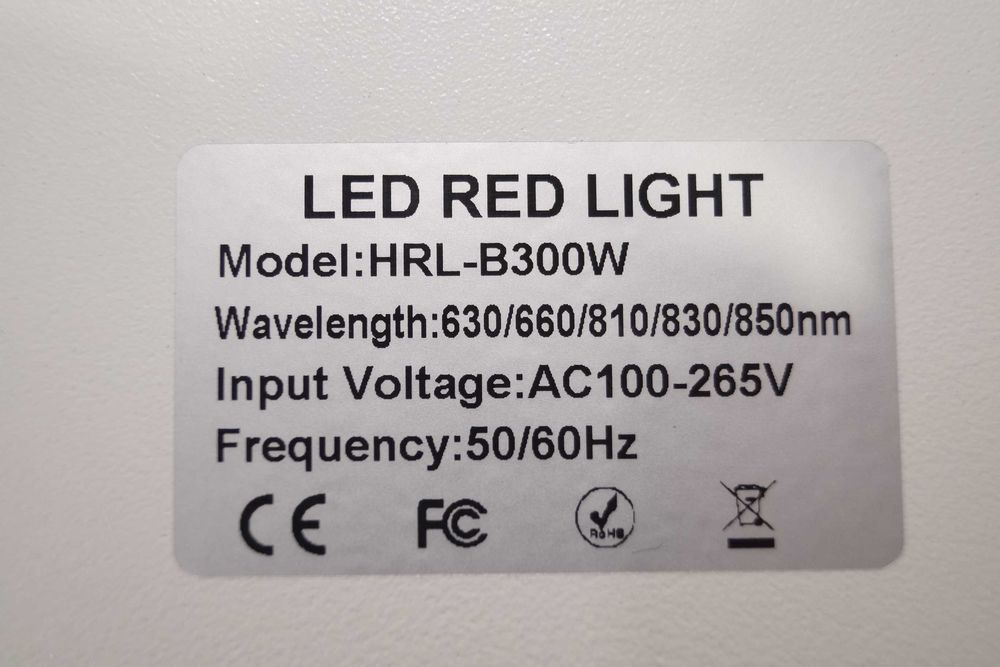 G497 Lampa do terapii światłem czerwonym podczerwienią 300w