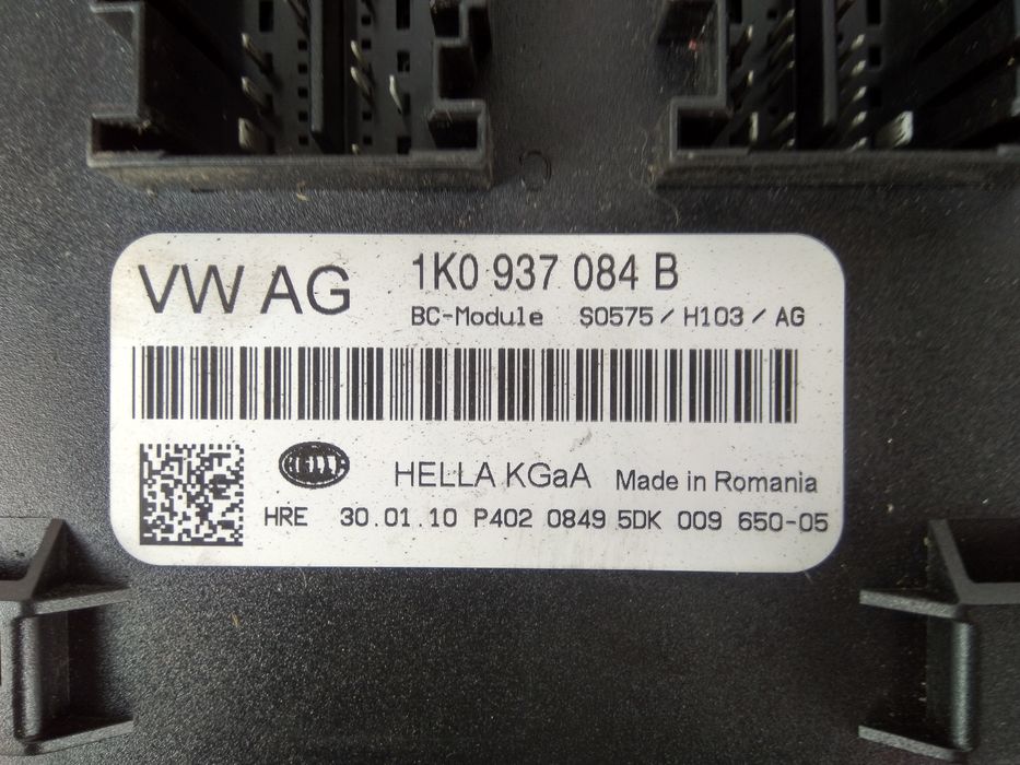 Modulo Confort - 1K0937084B - VW GOLF VI (5K1)