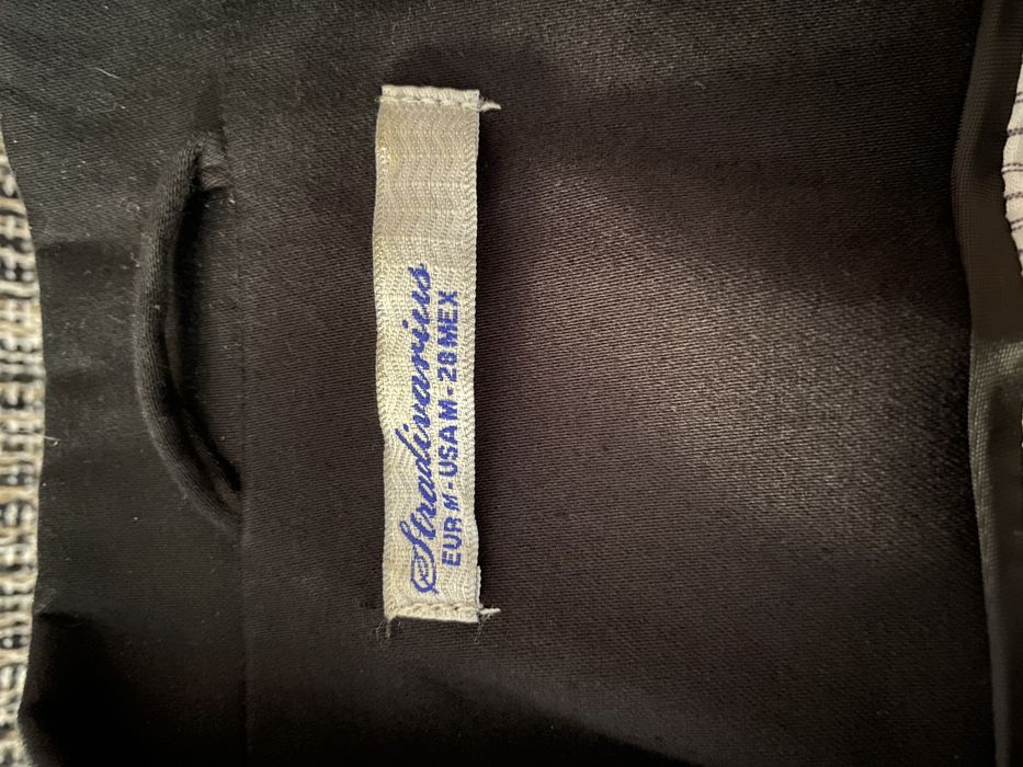 Blazer preto - Stradivarius