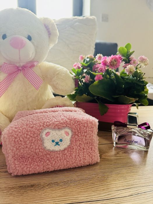 Teddy cosmetic bags handmade косметички