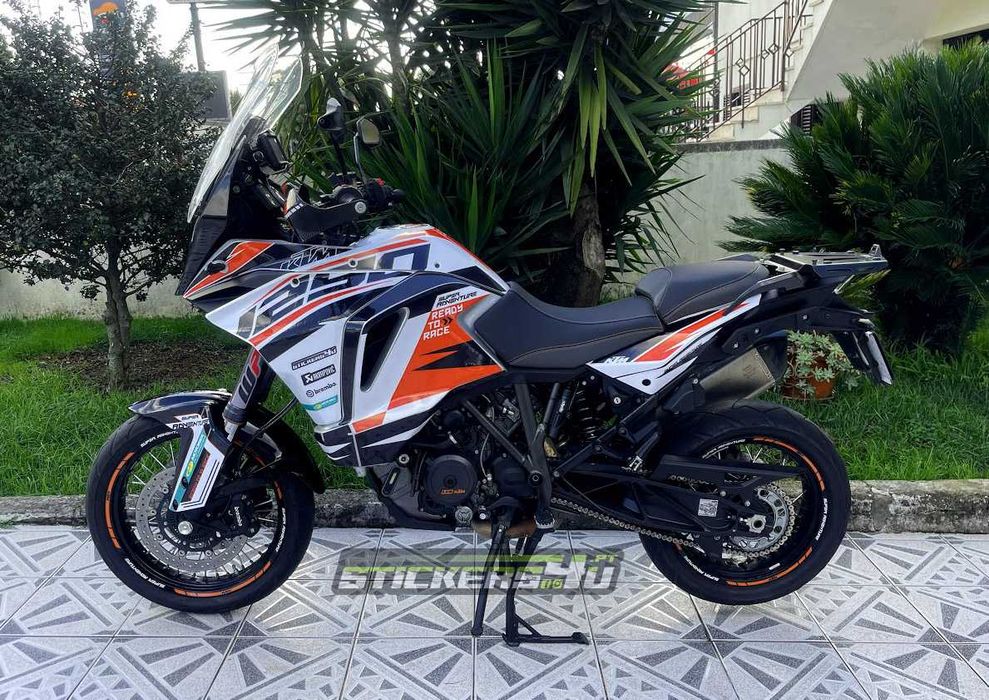 Autocolantes motas e malas KTM Adventure e Super Adventure