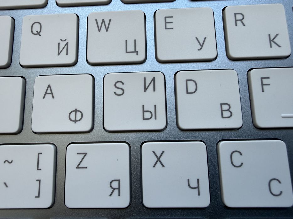 Клавіатура Apple Magic Keyboard A2449 Blue Touch ID кирилиця