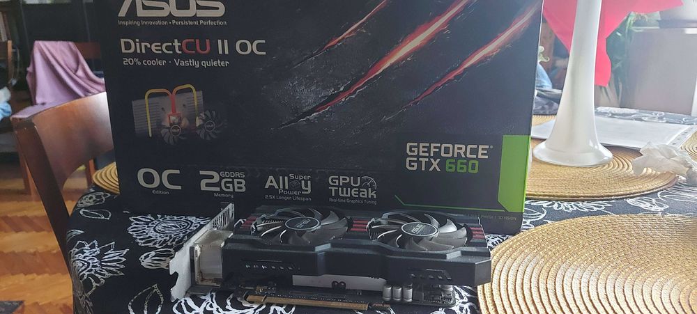 ASUS GeForce GTX660, 2048MB 192bit DirectCu II OC