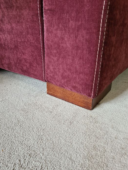 2 fotele z poduszkami + pufa