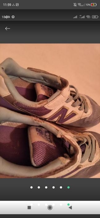 Фирменные кроссовки new balance