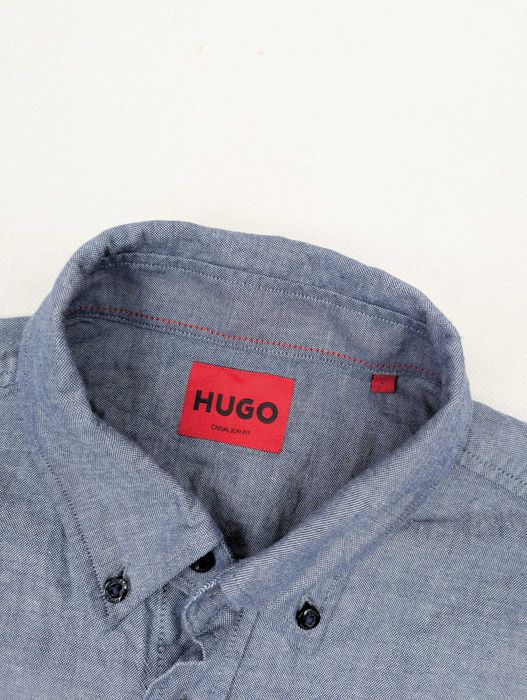 Hugo Boss niebieska koszula L