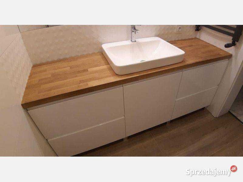 szafka pod umywalkę na wymiar- meble łazienkowe na wymiar