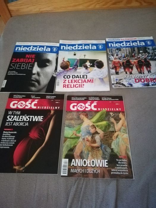 Miesięcznik Gość niedzielny 10 numerow