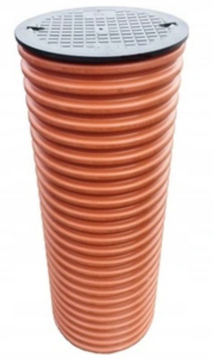 Rura  315 z pokrywą 100 cm Rura drenarska, trzonowa