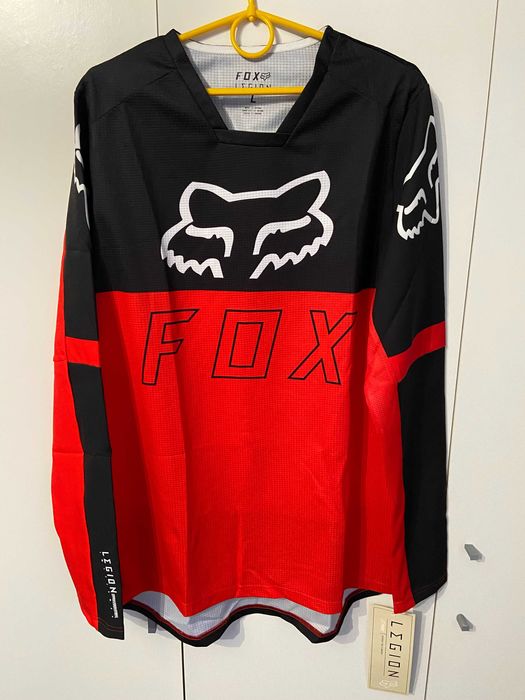 Strój FOX MX Legion (Black Red)(cross,quad,enduro,mtb,dh)