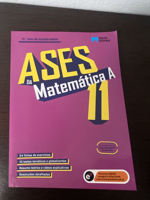 ases de matemática 11 livro
