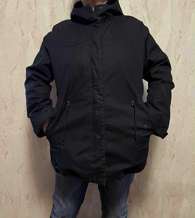 Куртка парка женская 52 р Черная