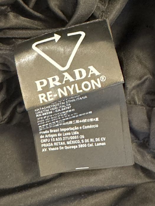 Sukienka czarna Prada Re-Nylon roM  rozm 36