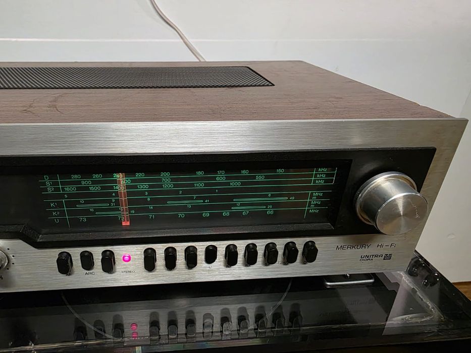 Amplituner Merkury Dsh 303A,sprawny przestrojony.