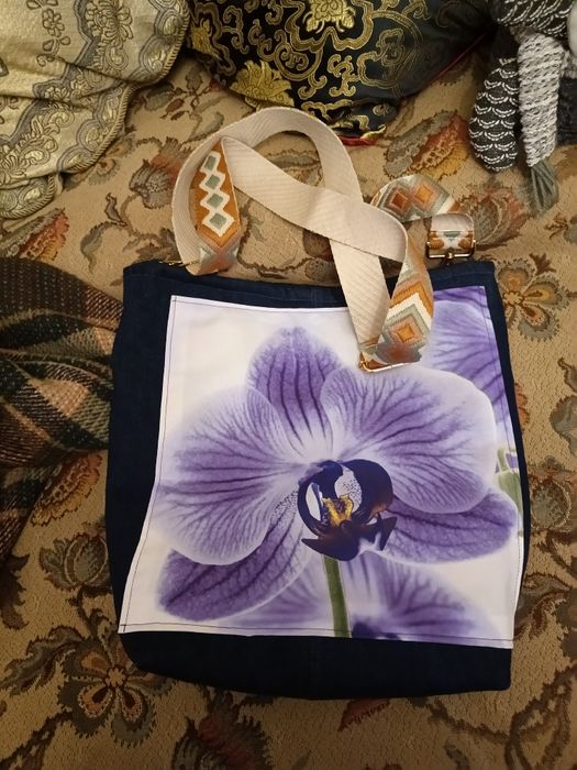 Torebk i nerki damska dżins