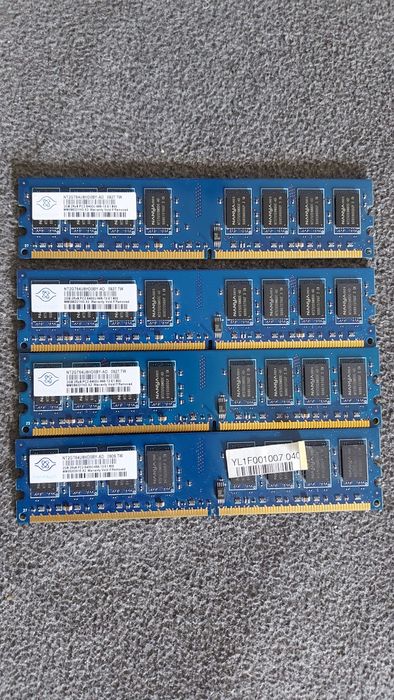 Pamięć RAM 8GB DDR2 4x2gb NANYA