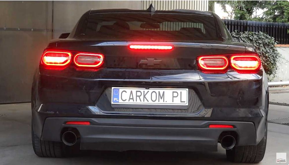 Chevrolet Camaro Przeróbka lamp tył USA na Euro