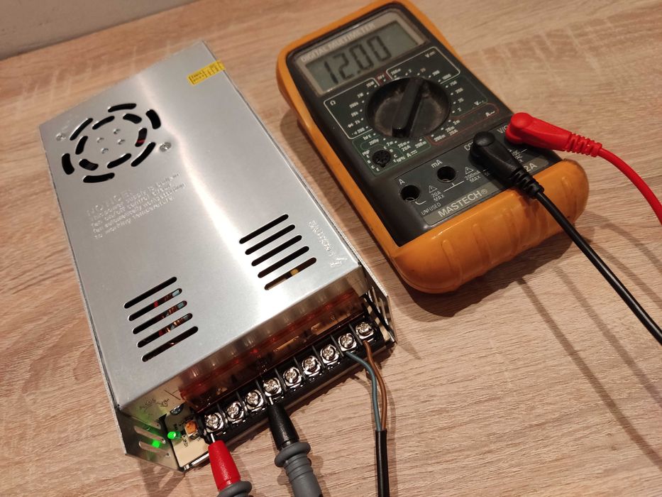 Nowy Zasilacz 12V / 30A ! (Regulacja Vout)