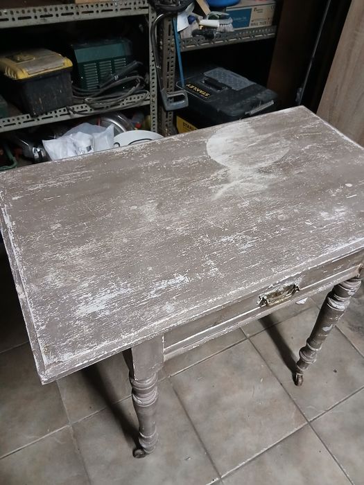 Stolik drewniany biurko toaletka