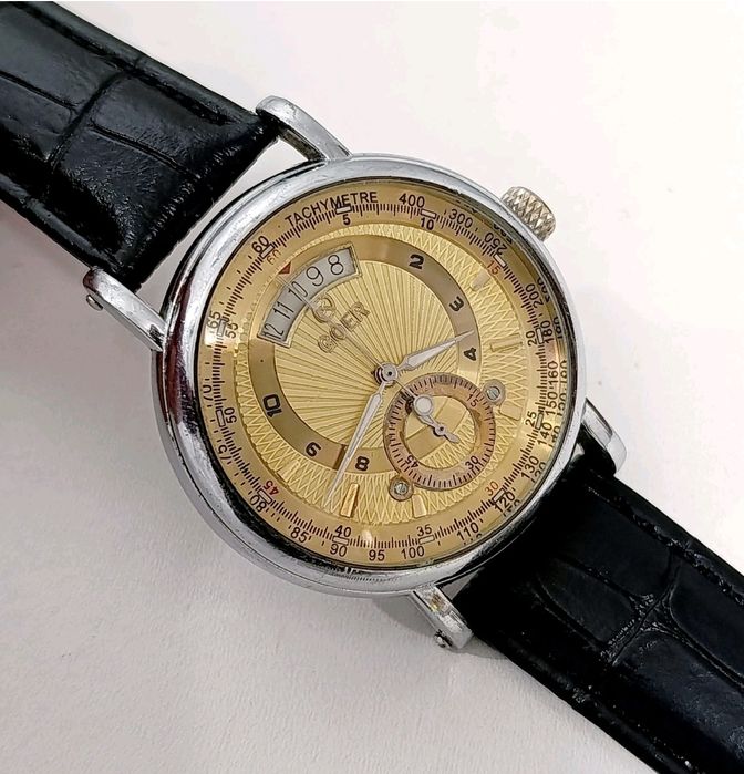 Красивые часы GOER, автомат.