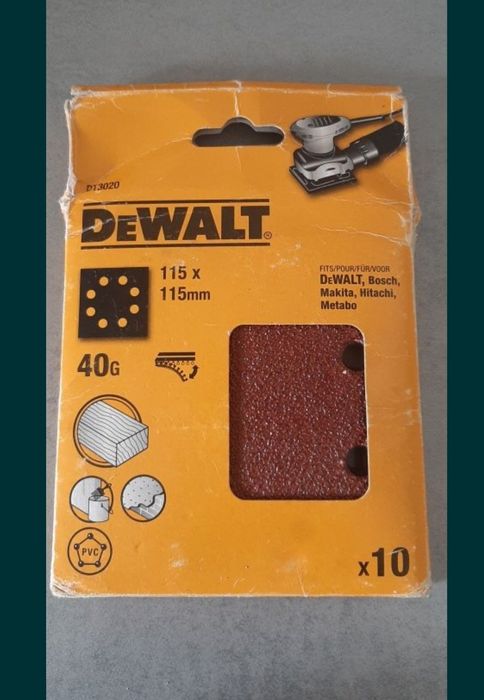Papier DeWalt 10 sztuk nowy