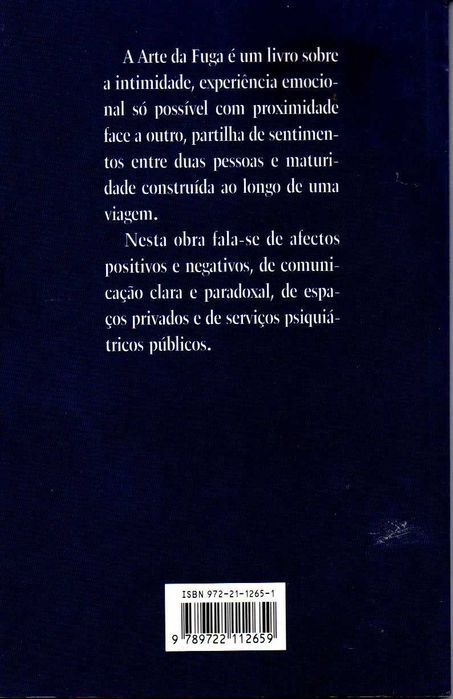 Livro - A Arte da Fuga - Daniel Sampaio