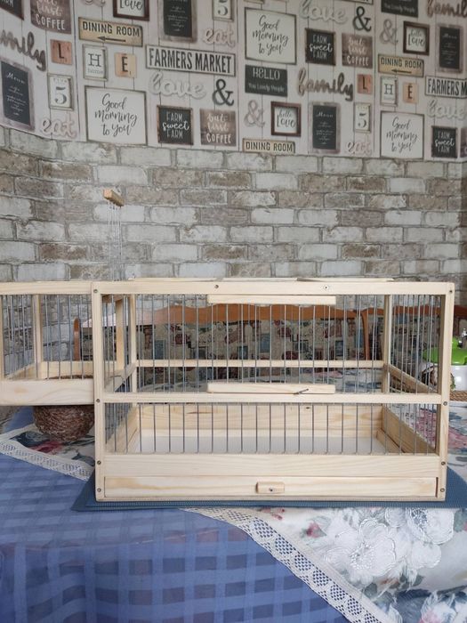 Клетка для канареек с навесным гнездом и др.