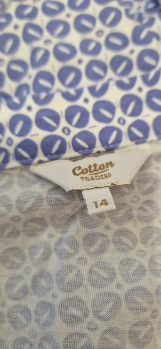 Bluzka Cotton Traders Blue Iris rozm. XL - bawełna
