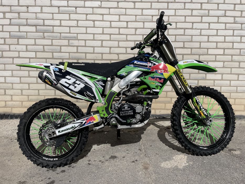 Kawasaki kx450f кросс