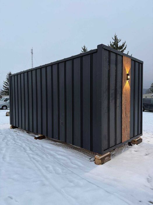 Модульна сауна. Сауна на дровах. Спа комплекс. Сауна з чаном.