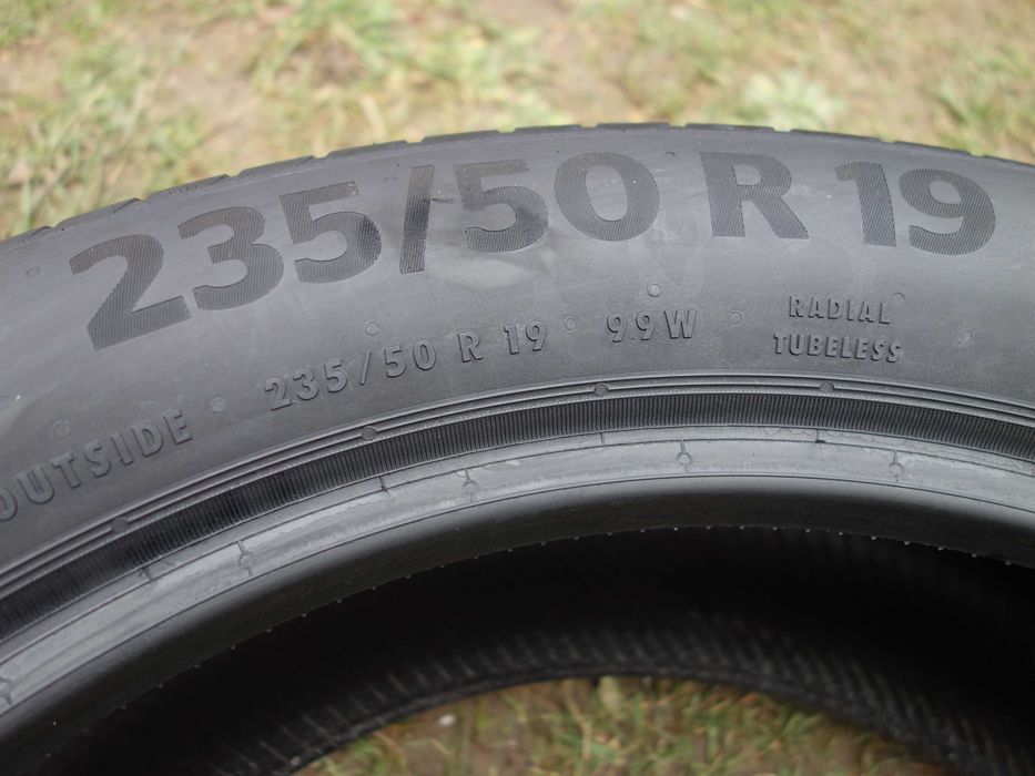 Opony 235/50/19 CONTINENTAL 2 Sztuki RUN FLAT
