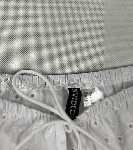 biała koszula bluzka wiązana biała z bufiastymi rękawami crop top