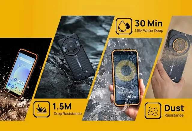 Смартфон Ulefone Power Armor 16S 8/128Gb 9600mAh NFC Динамик 122 Дб