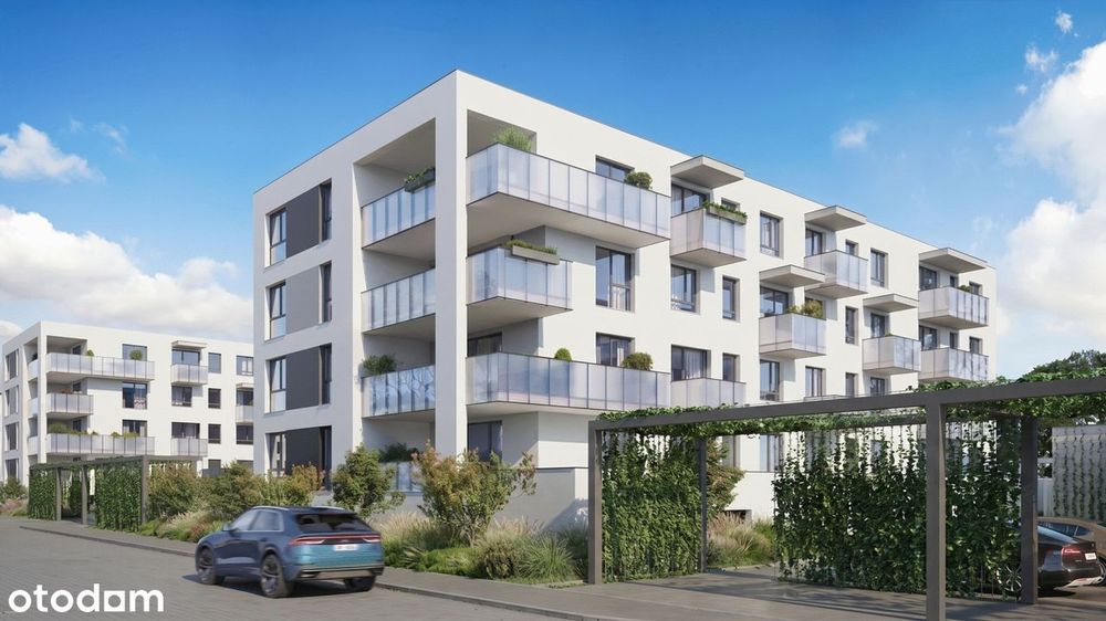 2-pokojowe mieszkanie 40m2 + ogródek Bez Prowizji