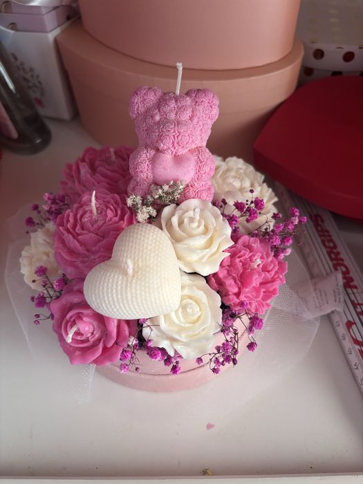 Flower boxy ze świec sojowych