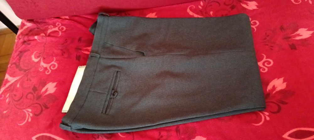 Spodnie garniturowe XXL