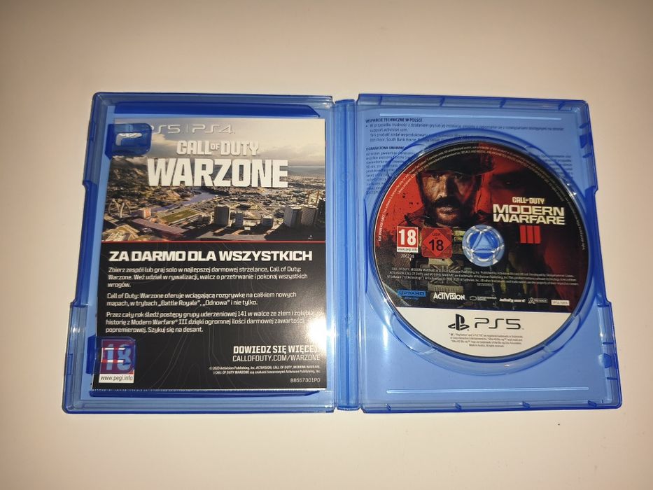 Gra Ps5 Call of Duty Modern Warfare III wersja PL Dubbing gry PlayStation 5