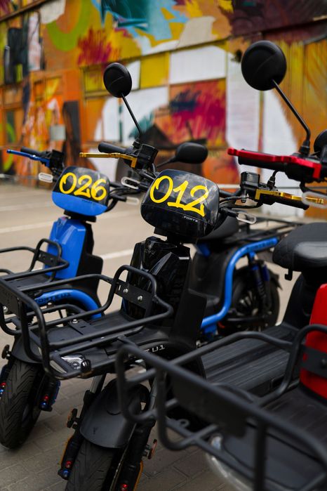 Оренда електроскутерів Forte U1 2025 у Львові — транспорт для щоденного заробітку від Marko Polo