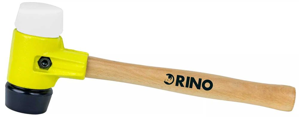 Młotek brukarski guma + guma Rino RMBGG60 60 mm guma + nylon