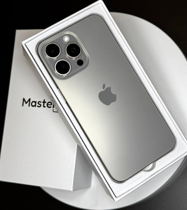 Apple iphone 15 PRO MAX 256gb natural jak nowy 100% bat 6msc gwarancji