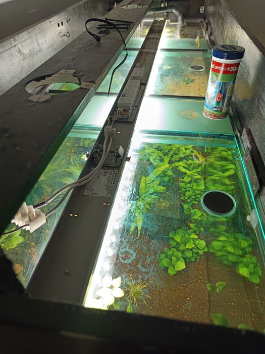 Calha de luz aquário