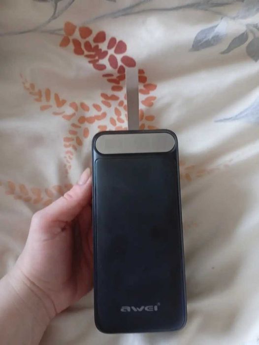 Повербанк 100000mAh Awei J86A 22.5W Внешний аккумулятор павербанк 100000 мАч мощный портативная зарядная станция