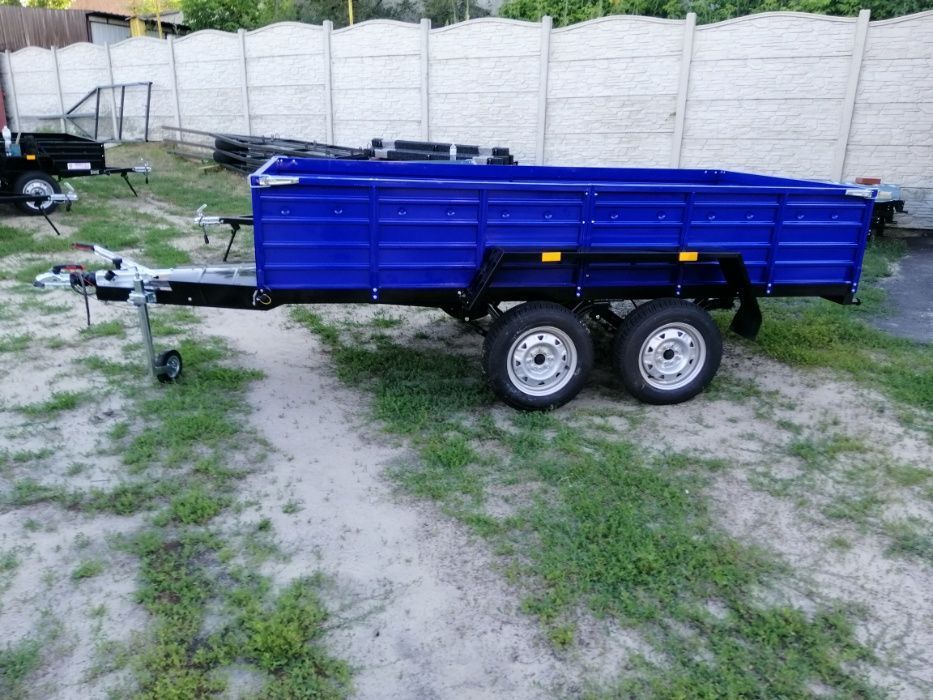 Безкоштовна доставка. Двохосний причіп для легкових авто.