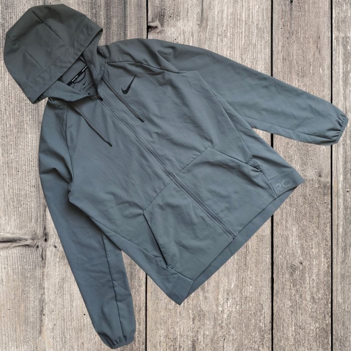 Вітровка Nike Pro Flex Swoosh grey nylon (Розмір М)