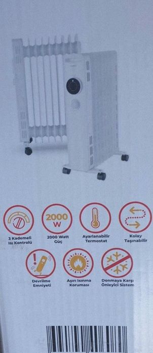 Турция 2000вт Гарантія рік качественные масляные обогреватели олійний
