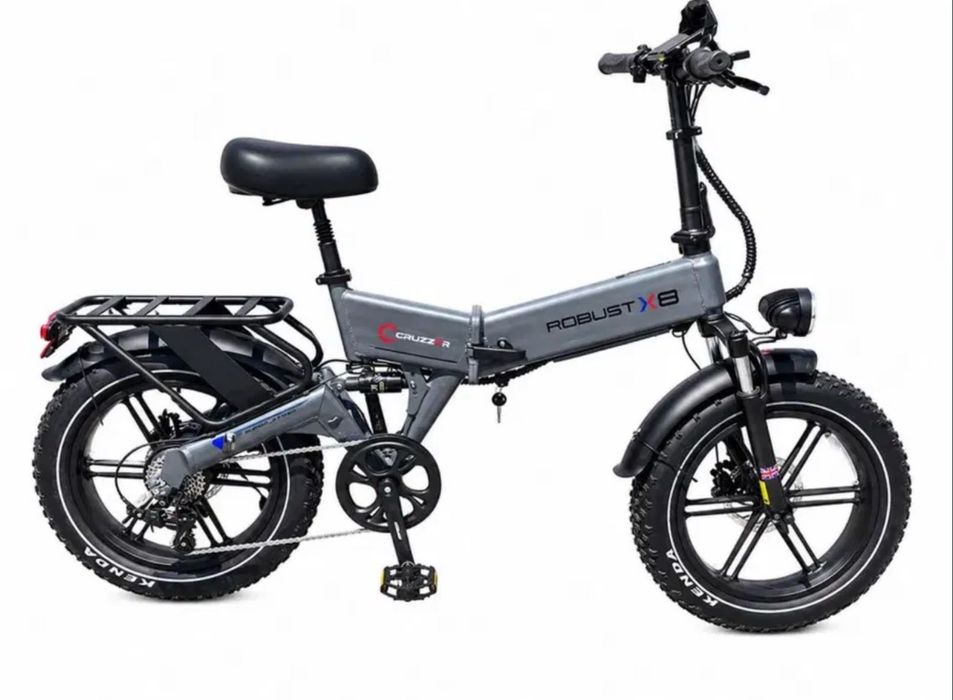 2026 ВЫПУСК ‼️ Складний Фетбайк Robust 1200W 48V Электровелосипед | Fatbike складний електро фетбайк