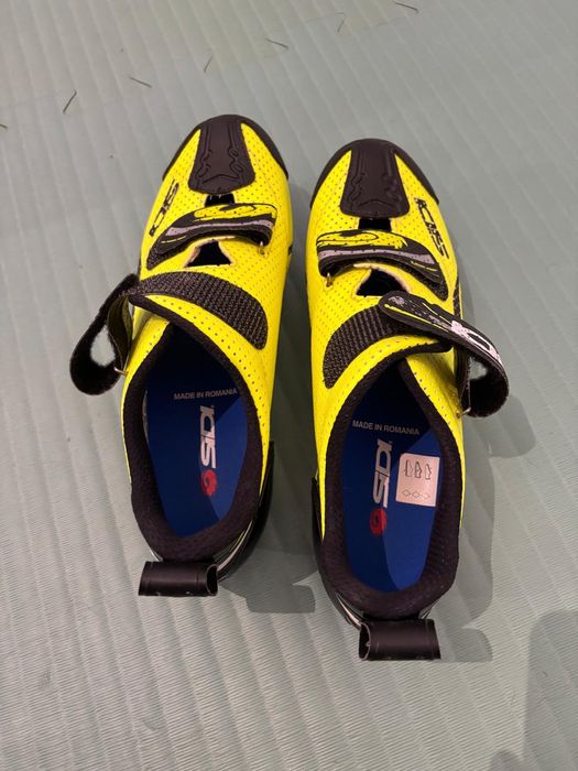 Sapatilhas Sidi Triathlon T-4 Carbon Comp - Tam: 45