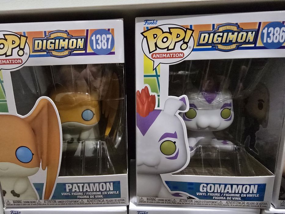 Funko pop digimon/wwe