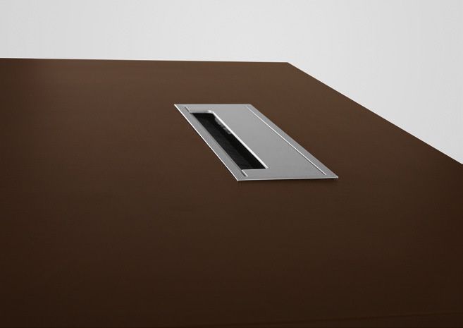 Secretária Taxus 1600x800x750mm Melamina para Escritório Novo